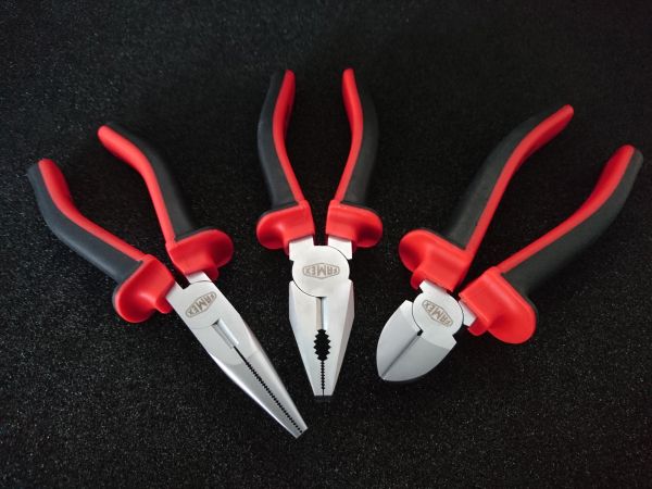 Detailansicht des Zangen Sets